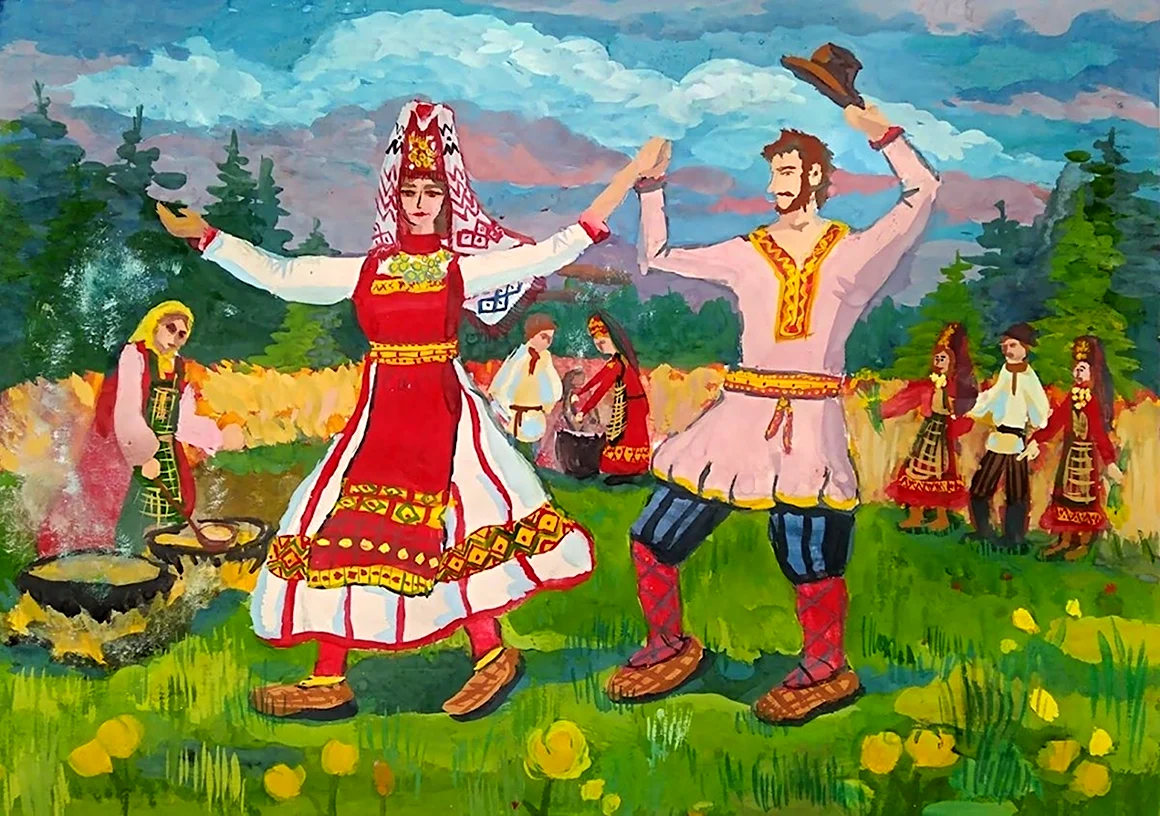 Удмуртские иллюстрации