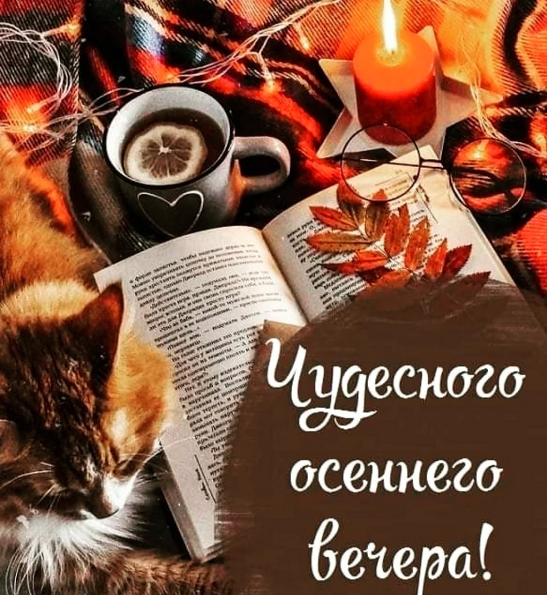 Уютного осеннего вечера