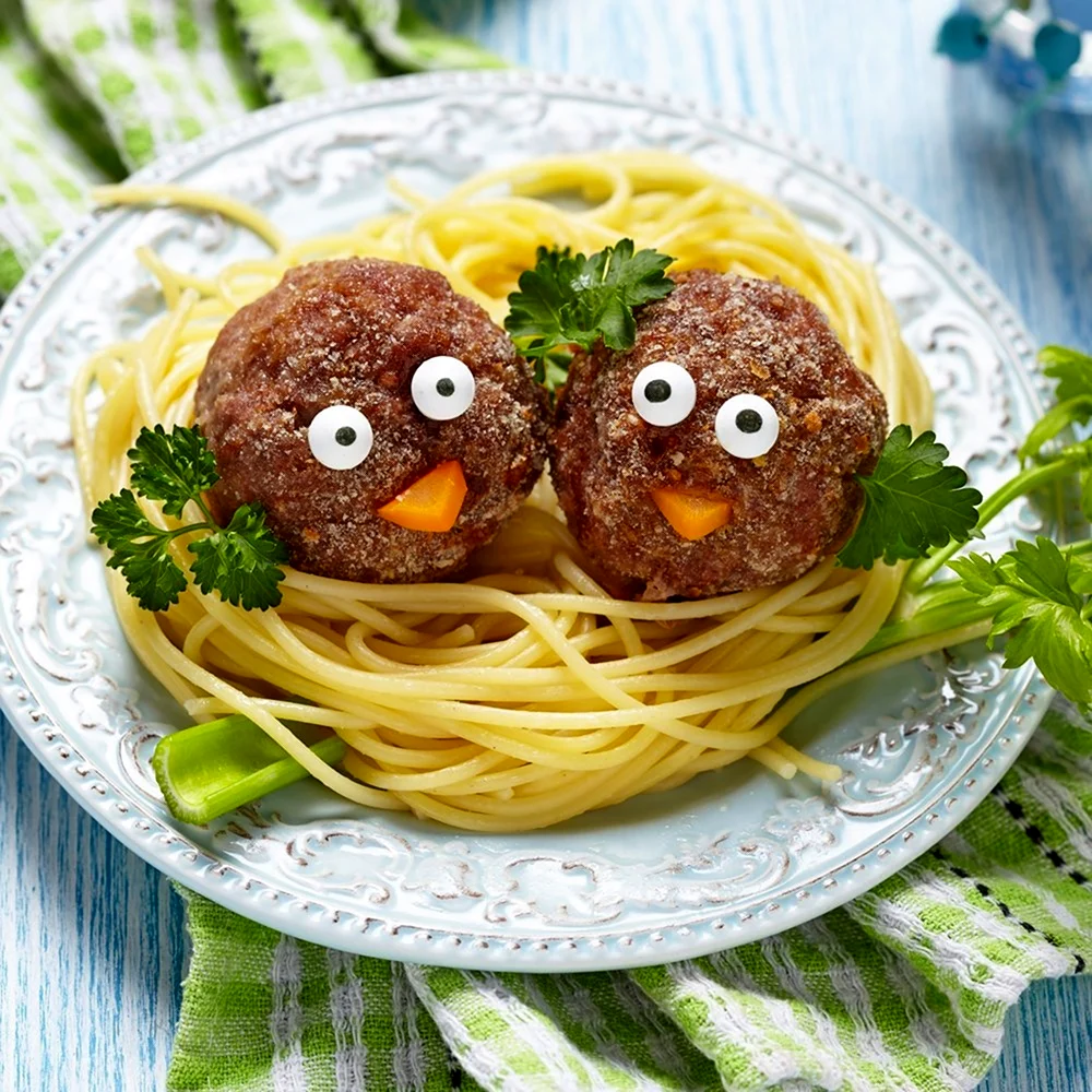 Украшение еды для детей