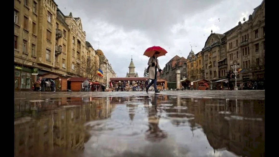 Улицы Парижа в дождь