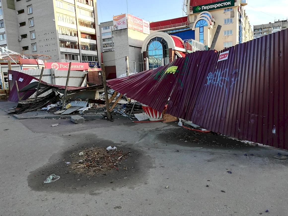 Ураган в Нижнем Новгороде