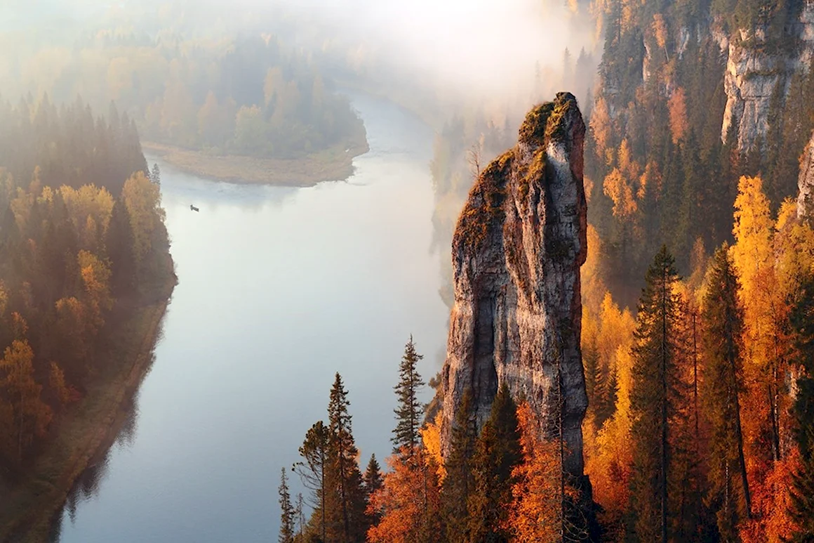 Усьвинские столбы Пермский край