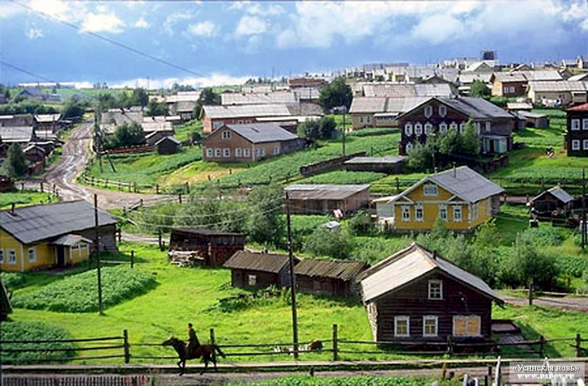В селе