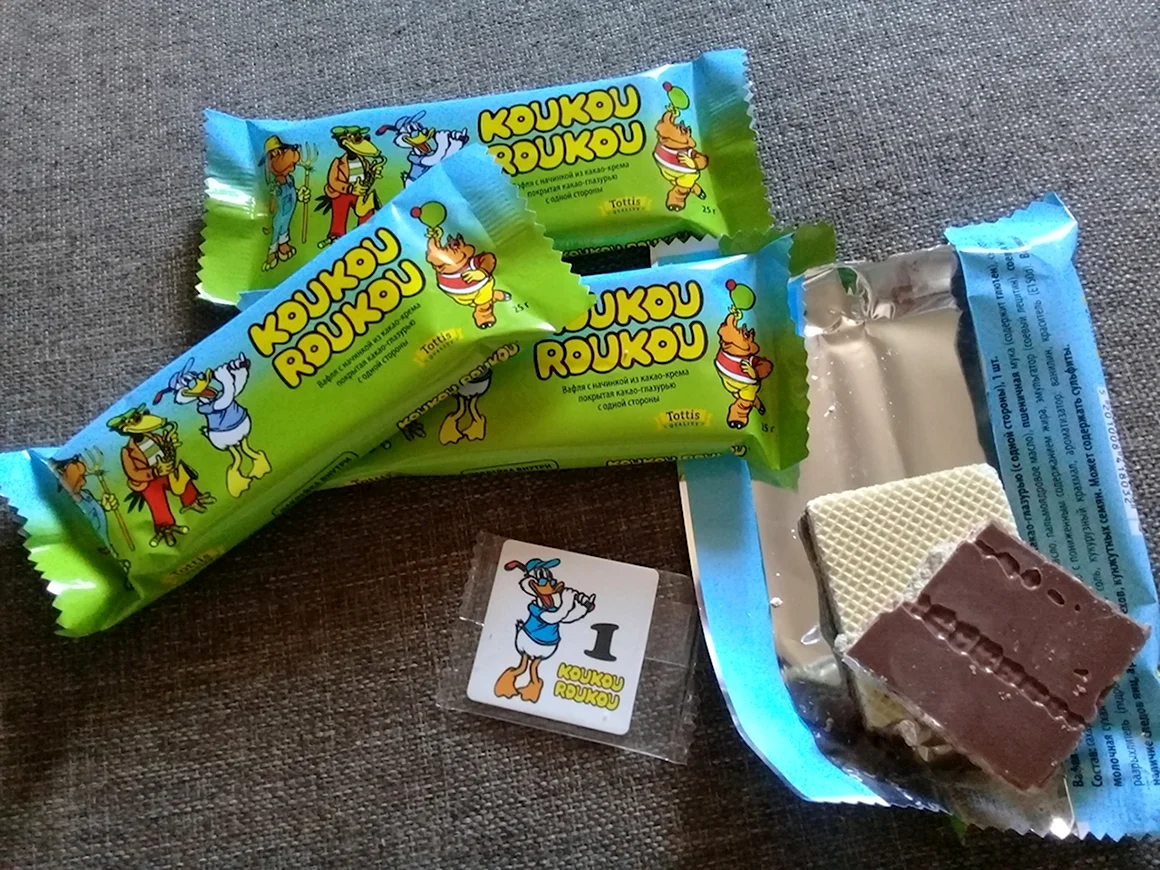 Вафли Koukou Roukou
