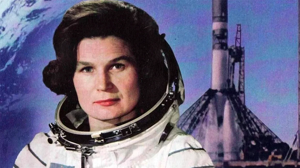 Валентина Терешкова в космосе