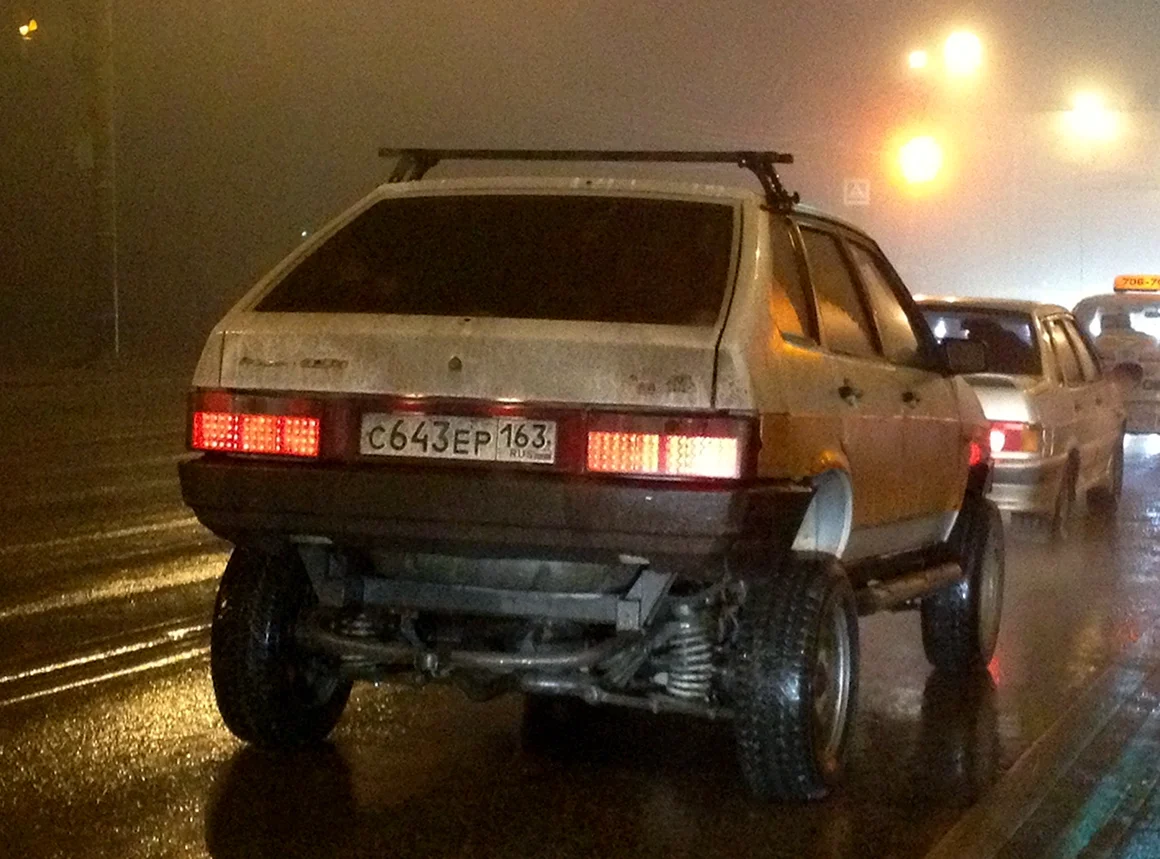ВАЗ 2109 внедорожник тарзан