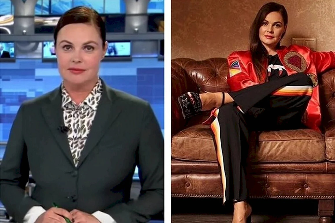 Ведущая 1 канала Екатерина Андреева