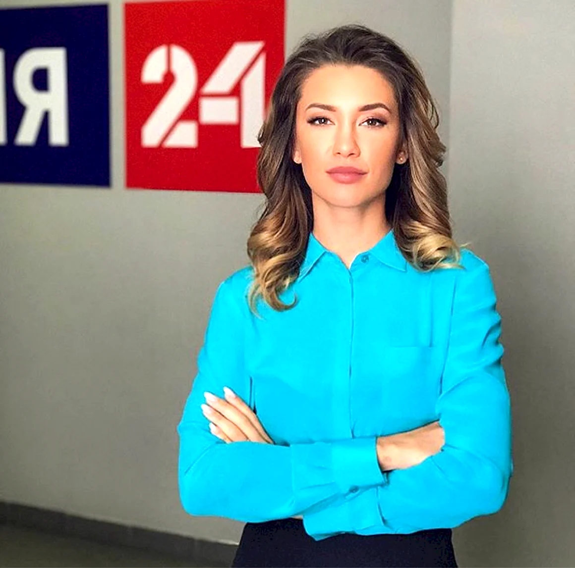 Ведущая Россия 24 Екатерина
