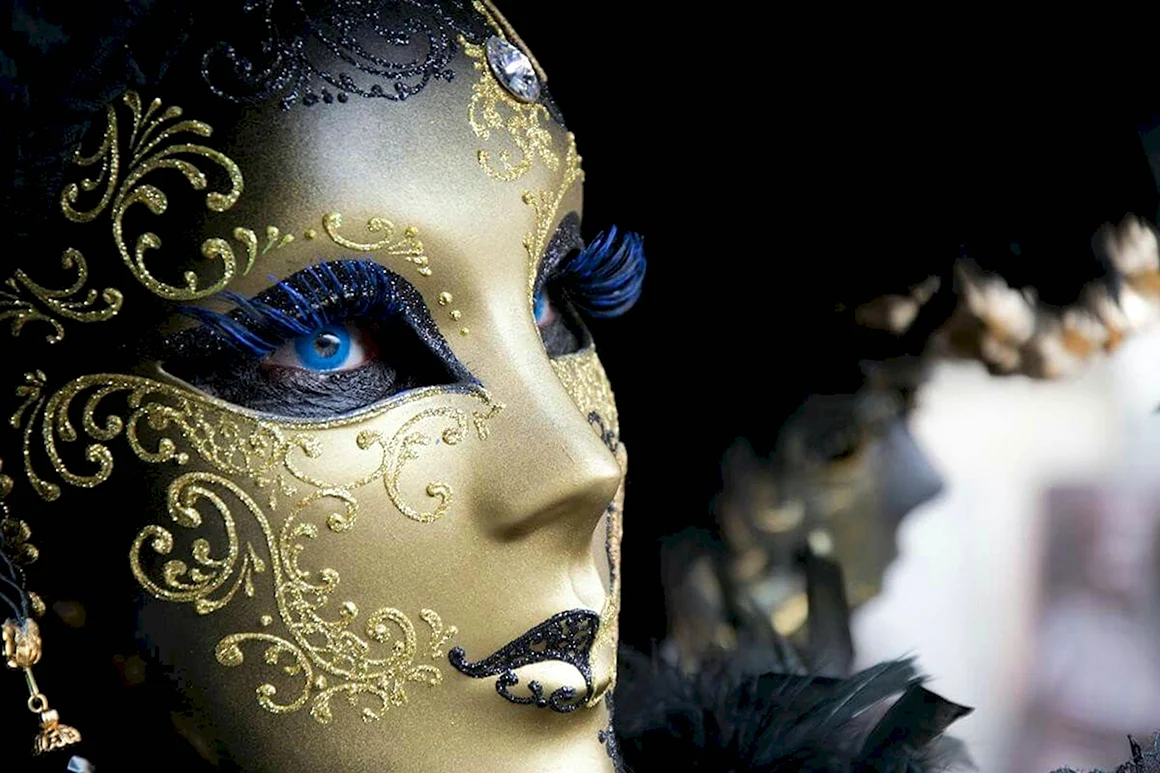 Венецианская маска dama di Venezia