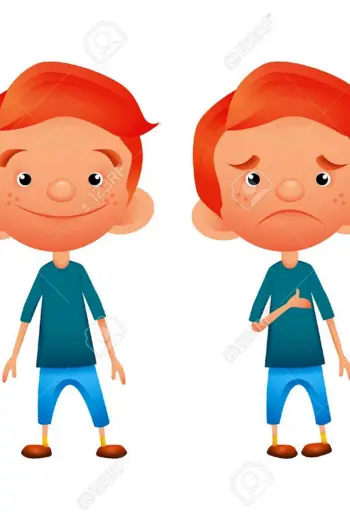 Веселый и грустный человечек