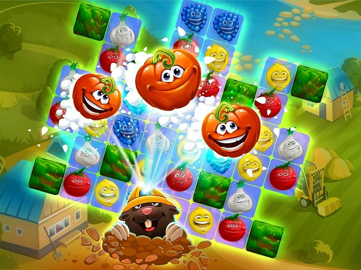 Весёлый огород игра