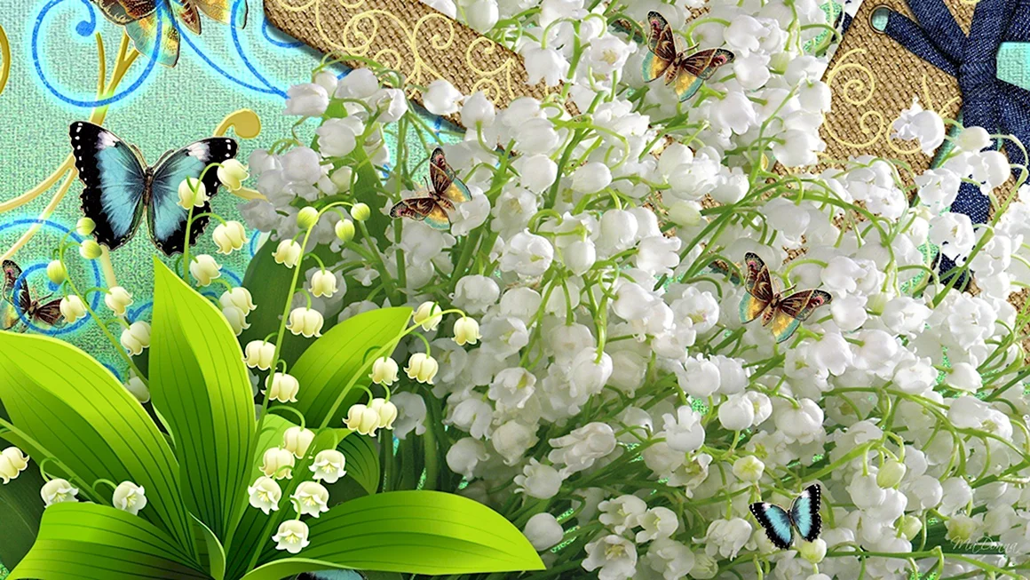 Весенние цветы Ландыши
