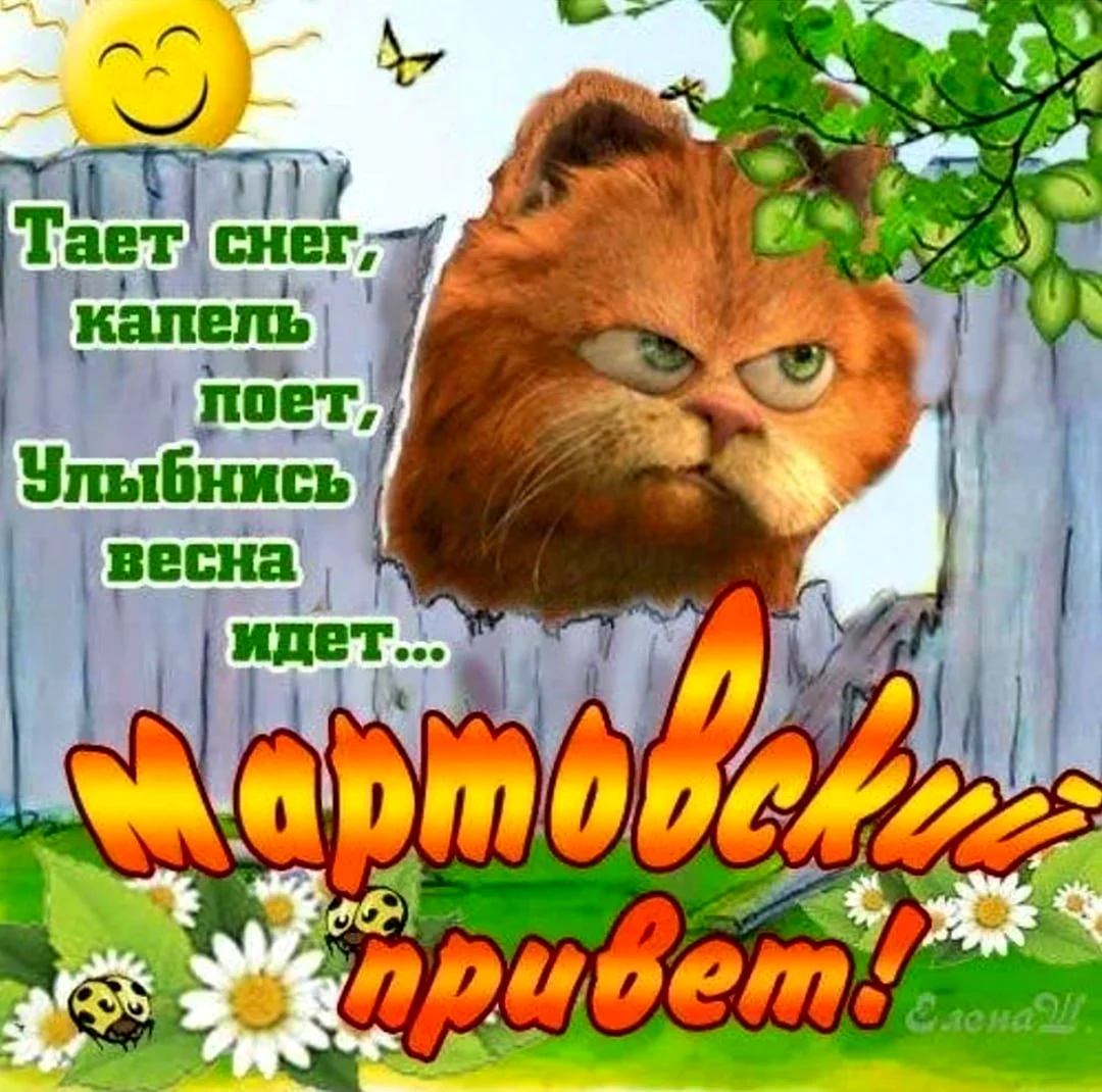 Весенний привет открытки