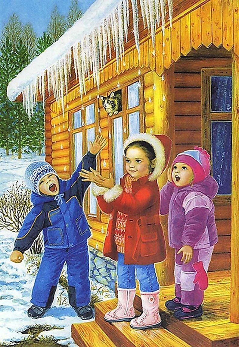 Весна для детей