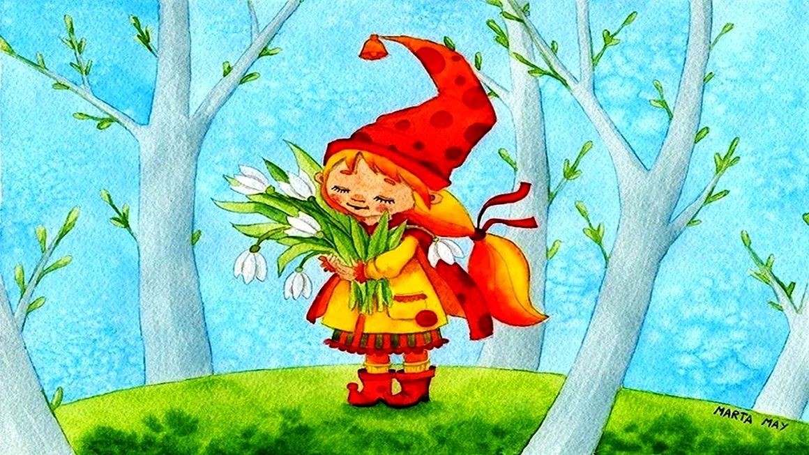 Весна рисунок