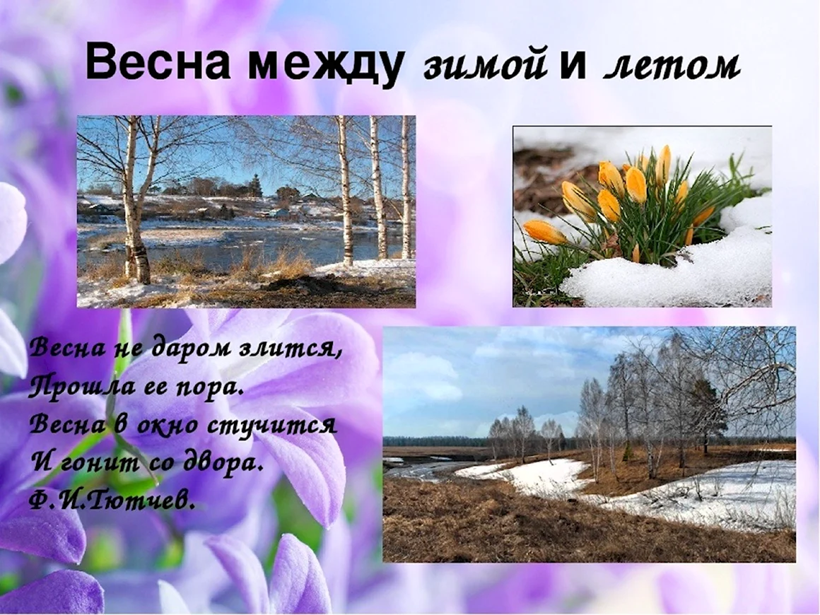 Весна Весна пора