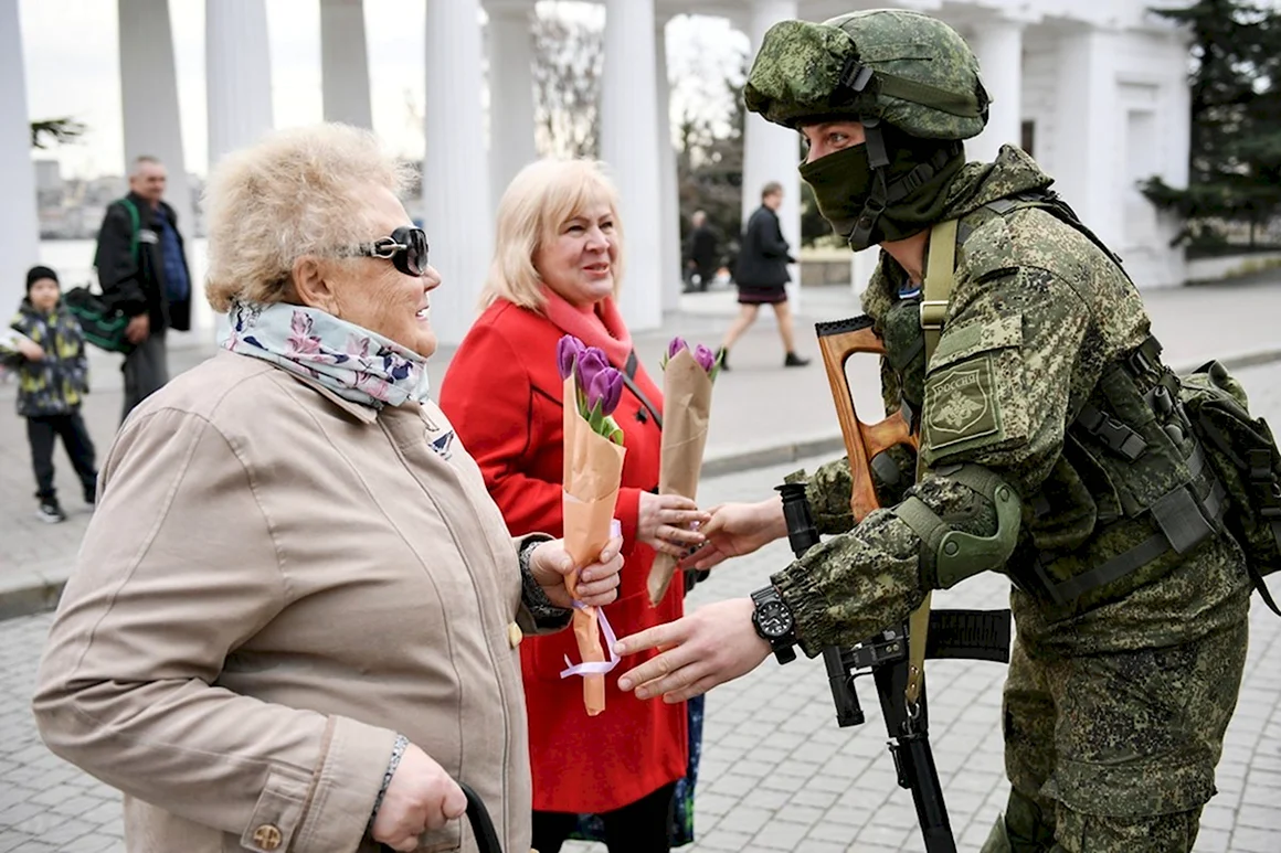 Вежливые люди в Крыму