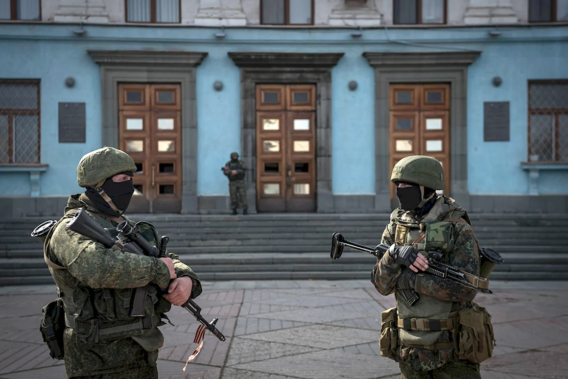 Вежливые люди в Крыму 2014