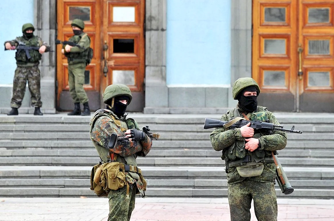 Вежливые люди в Крыму