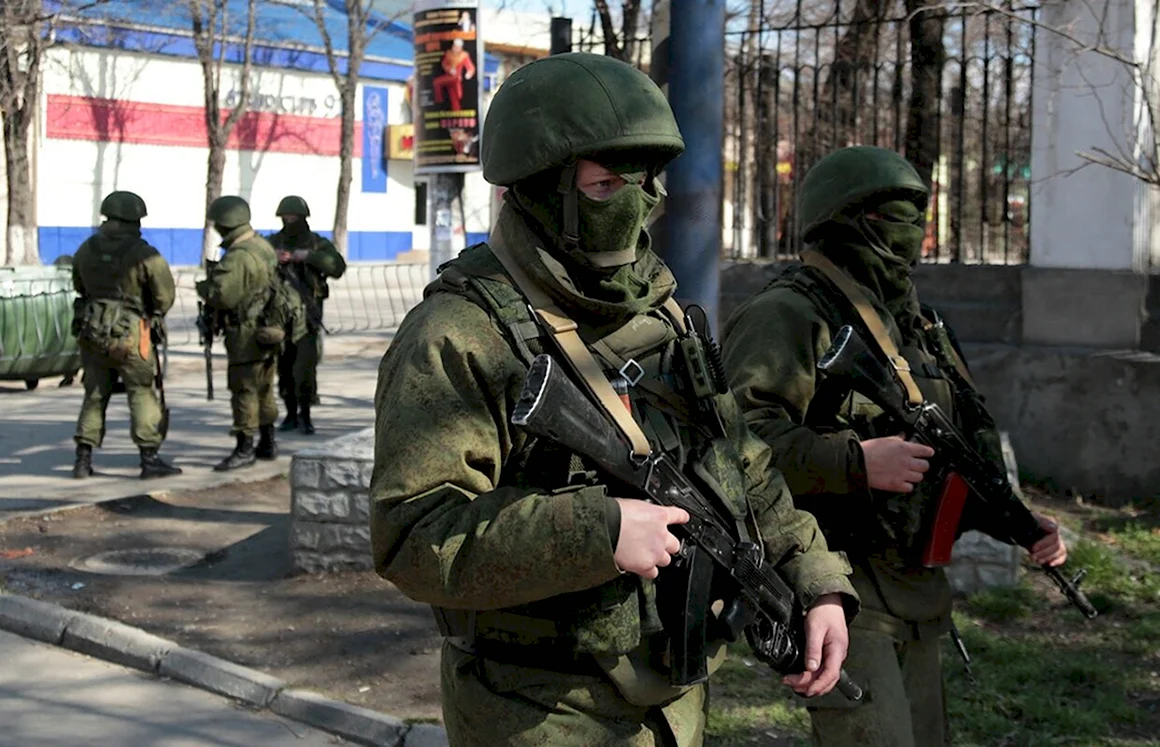 Вежливые люди в Севастополе
