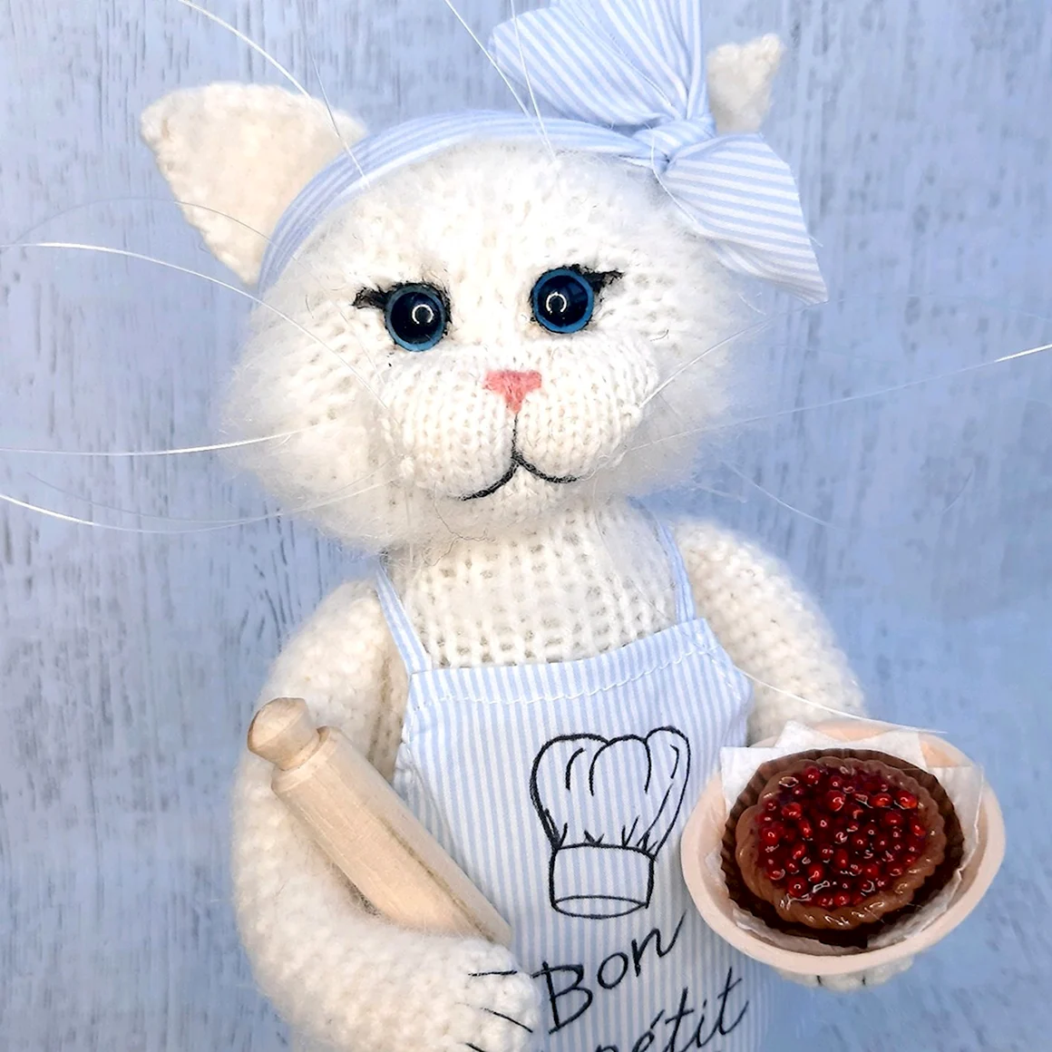 Вязаные кошки