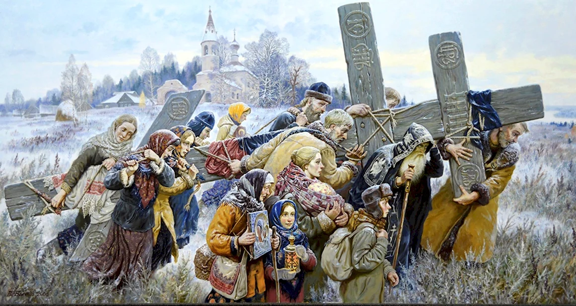 Виктор Бычков несение Креста