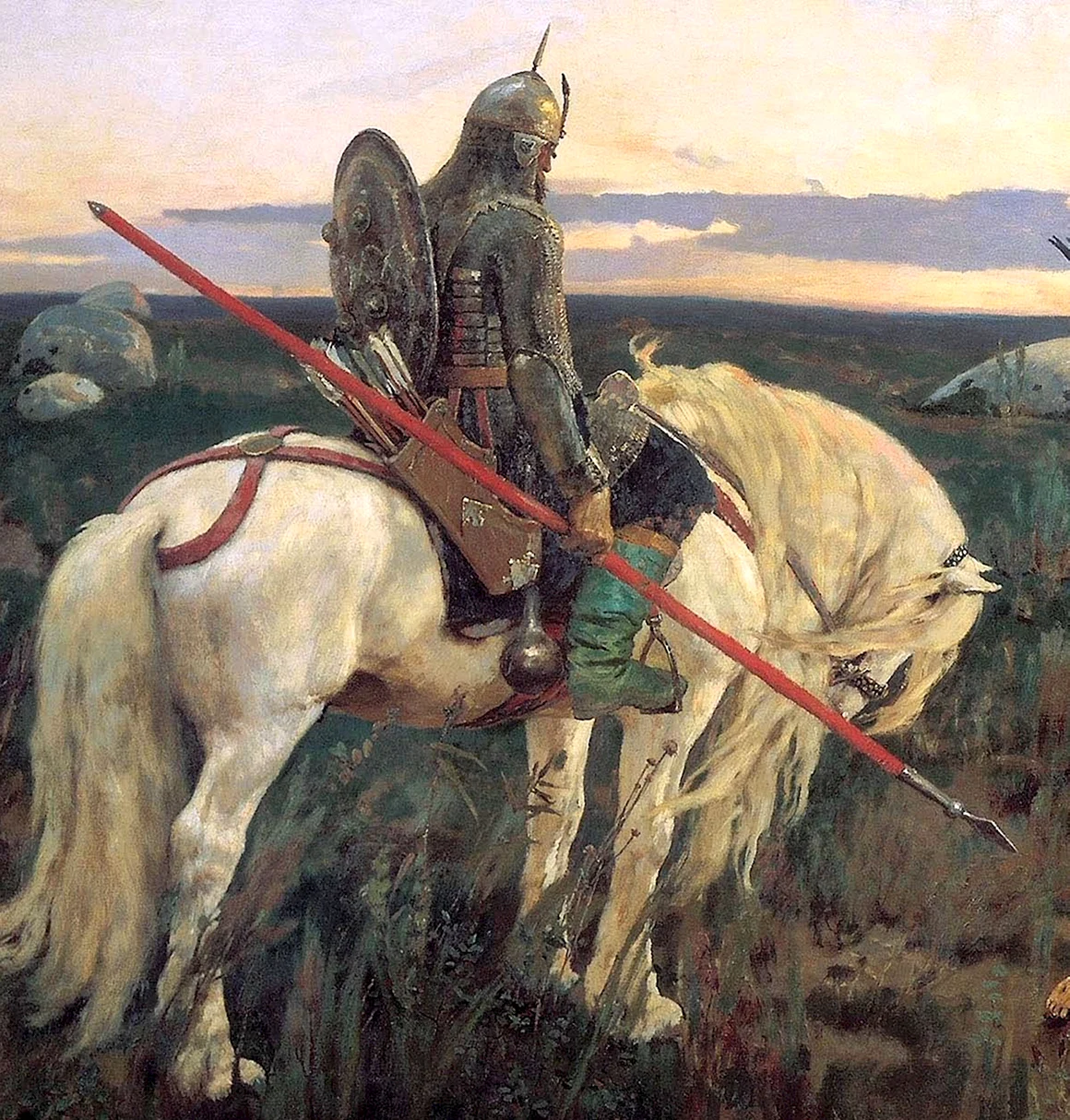 Виктор Михайлович Васнецов. Витязь на распутье. 1882