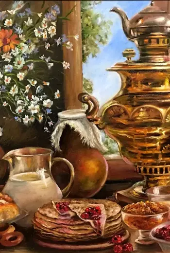 Владимир Жданов художник самовар