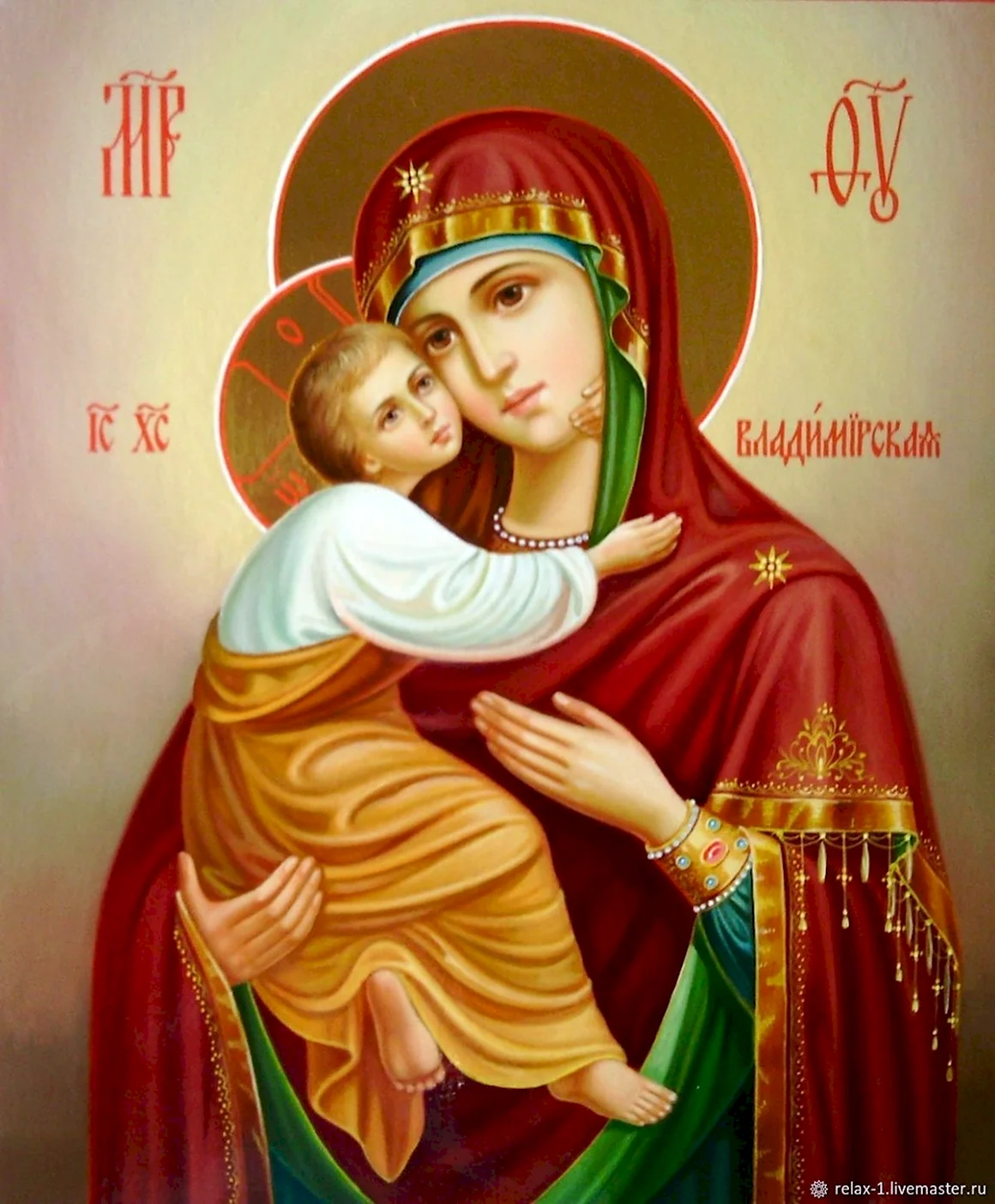 Владимирская икона Божией матери