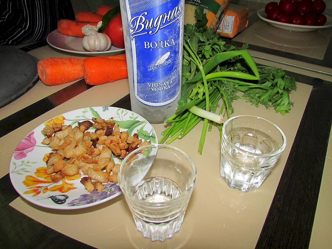 Водка на кухне