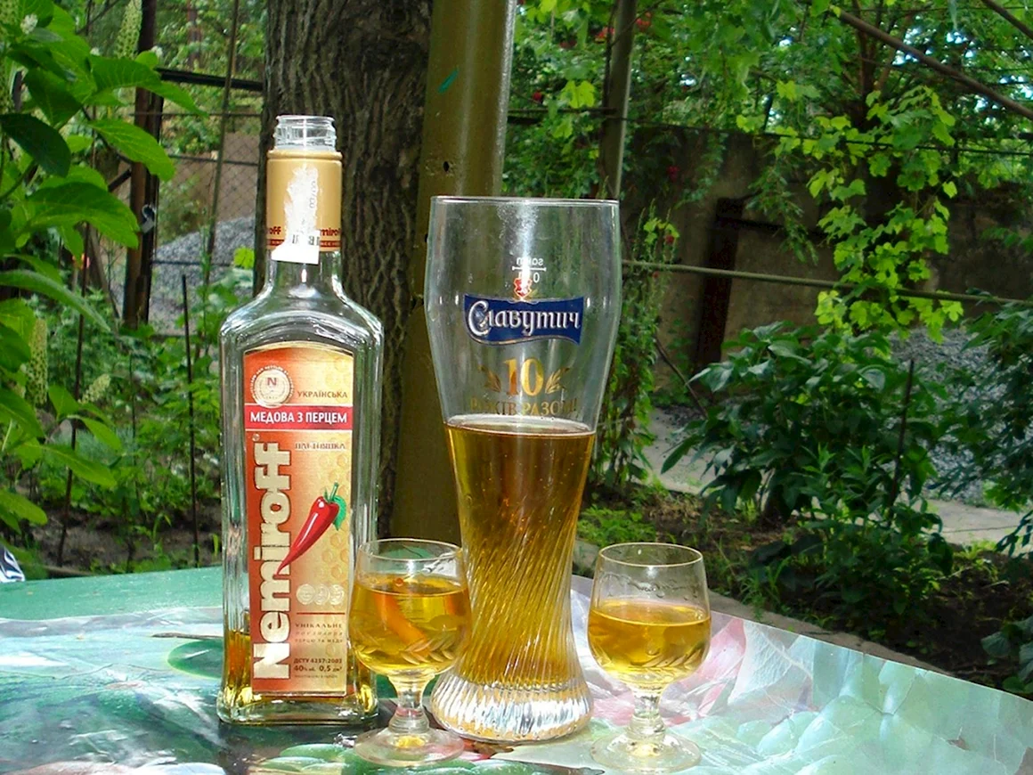 Водка пиво