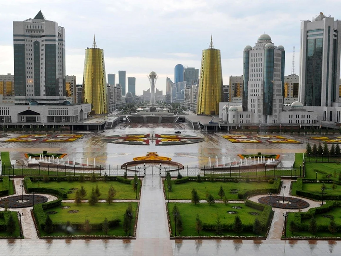 Водно-зеленый бульвар Астана