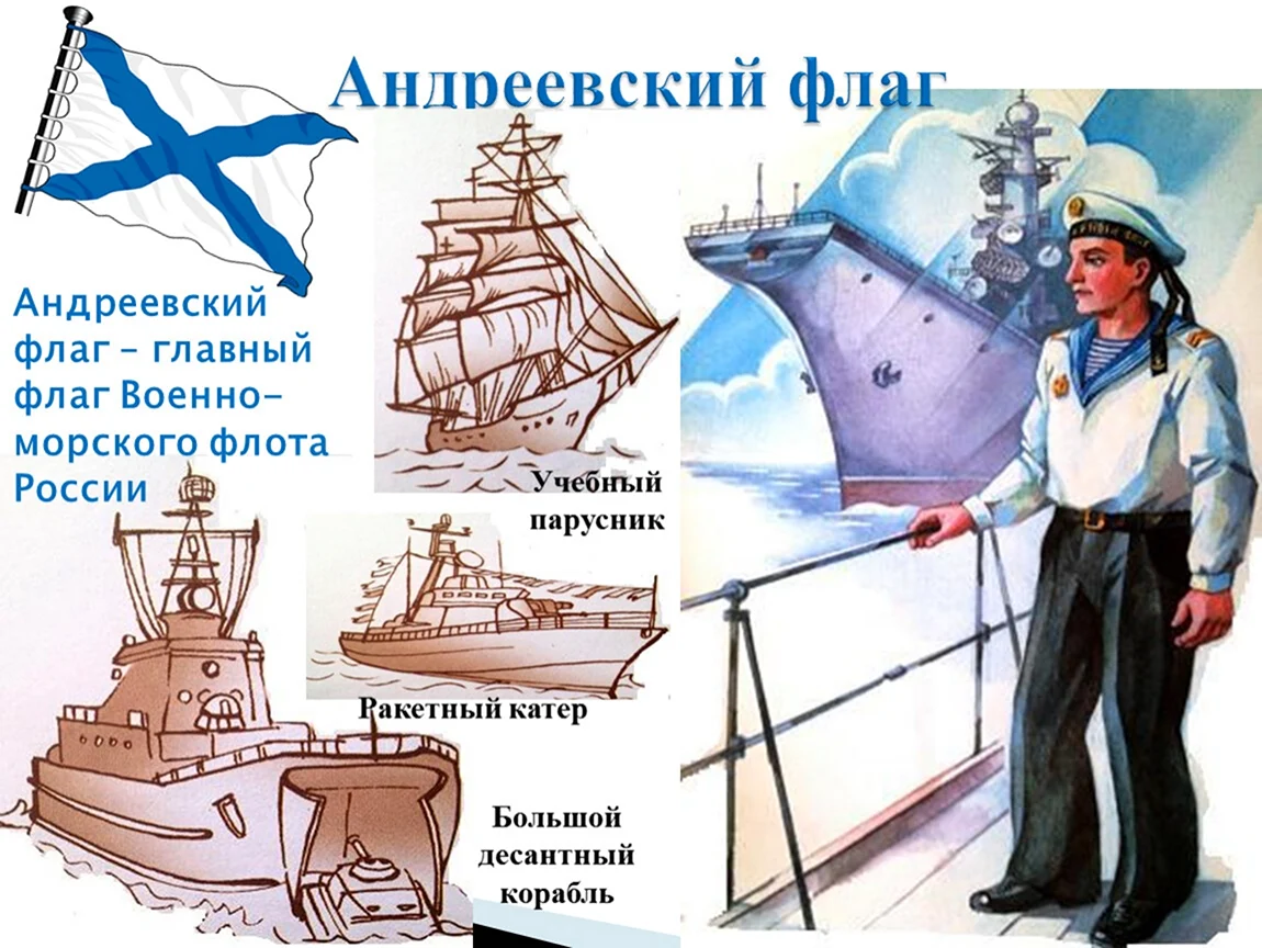 Военно морской флот для дошкольников