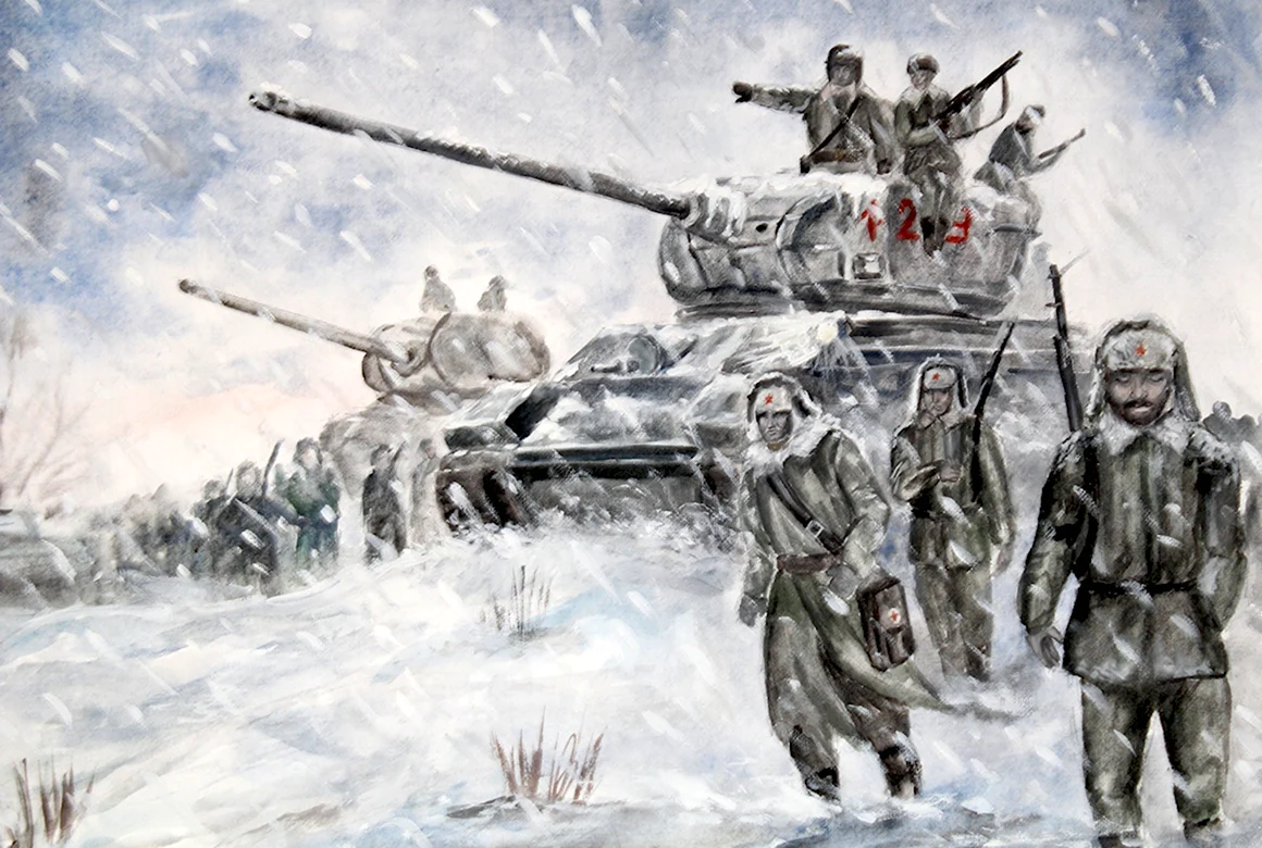 Военные рисунки