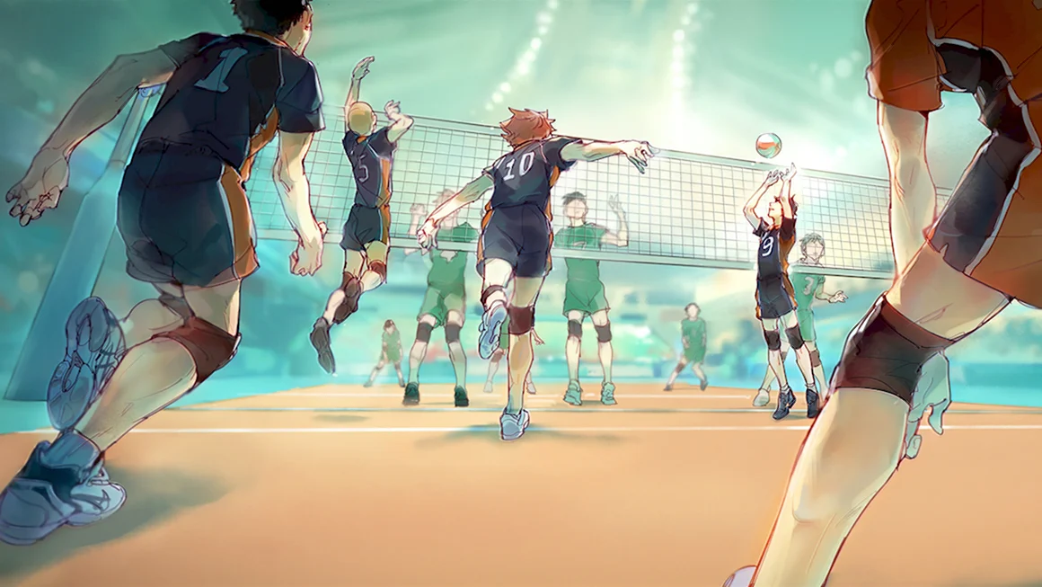 Волейбол Haikyuu