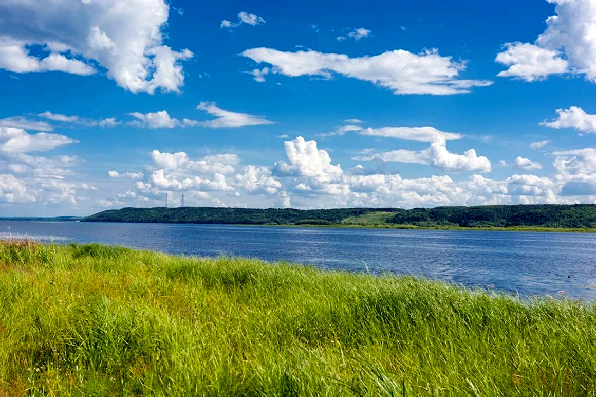 Волга река