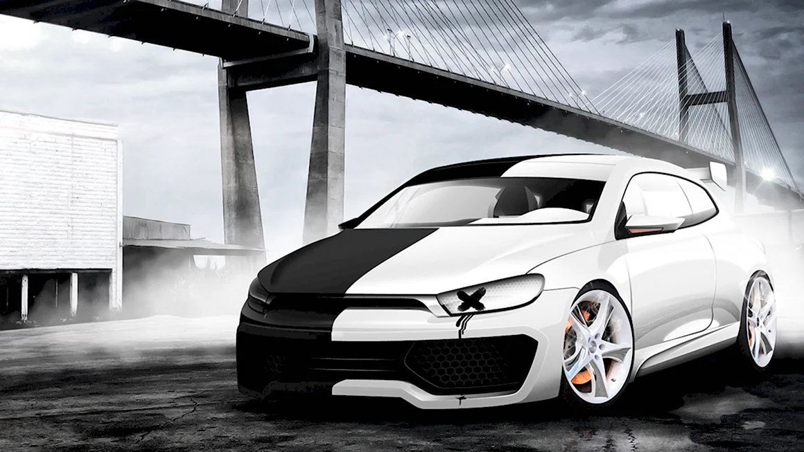 Volkswagen Scirocco на рабочий стол