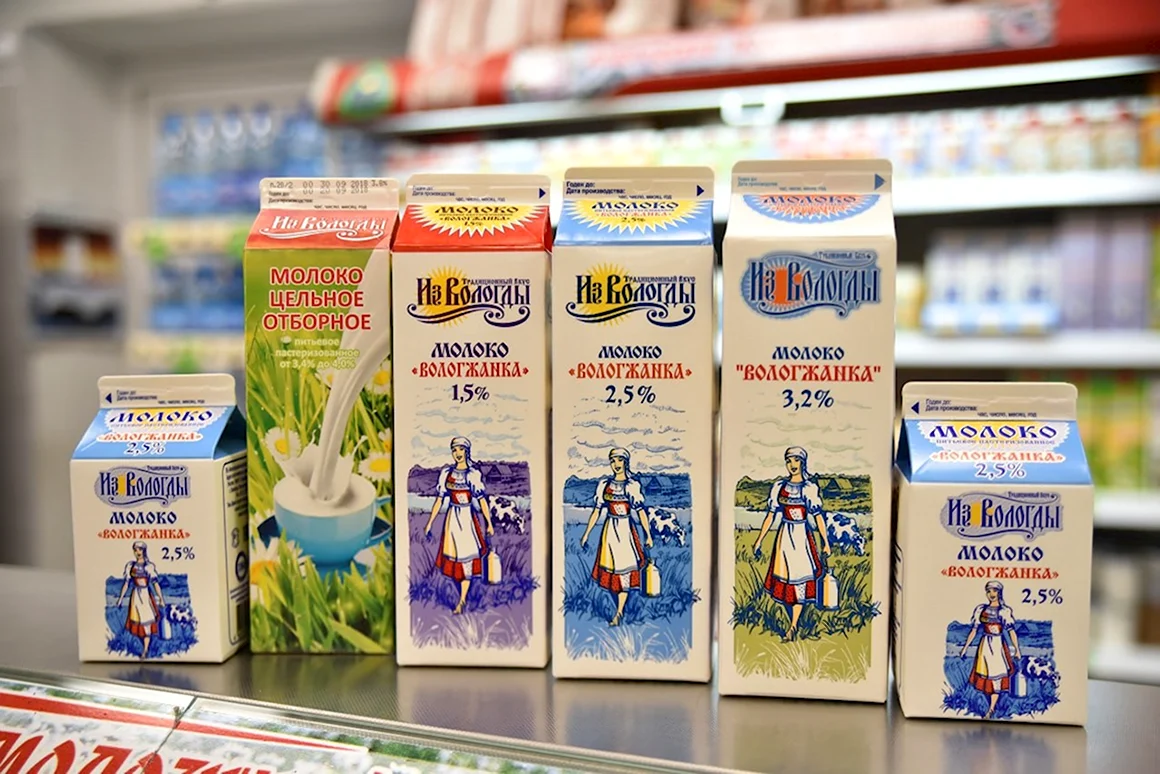 Вологодская молочная продукция в Вологде