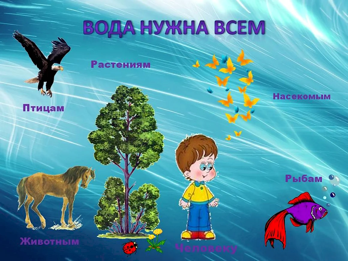 Волшебница вода для дошкольников