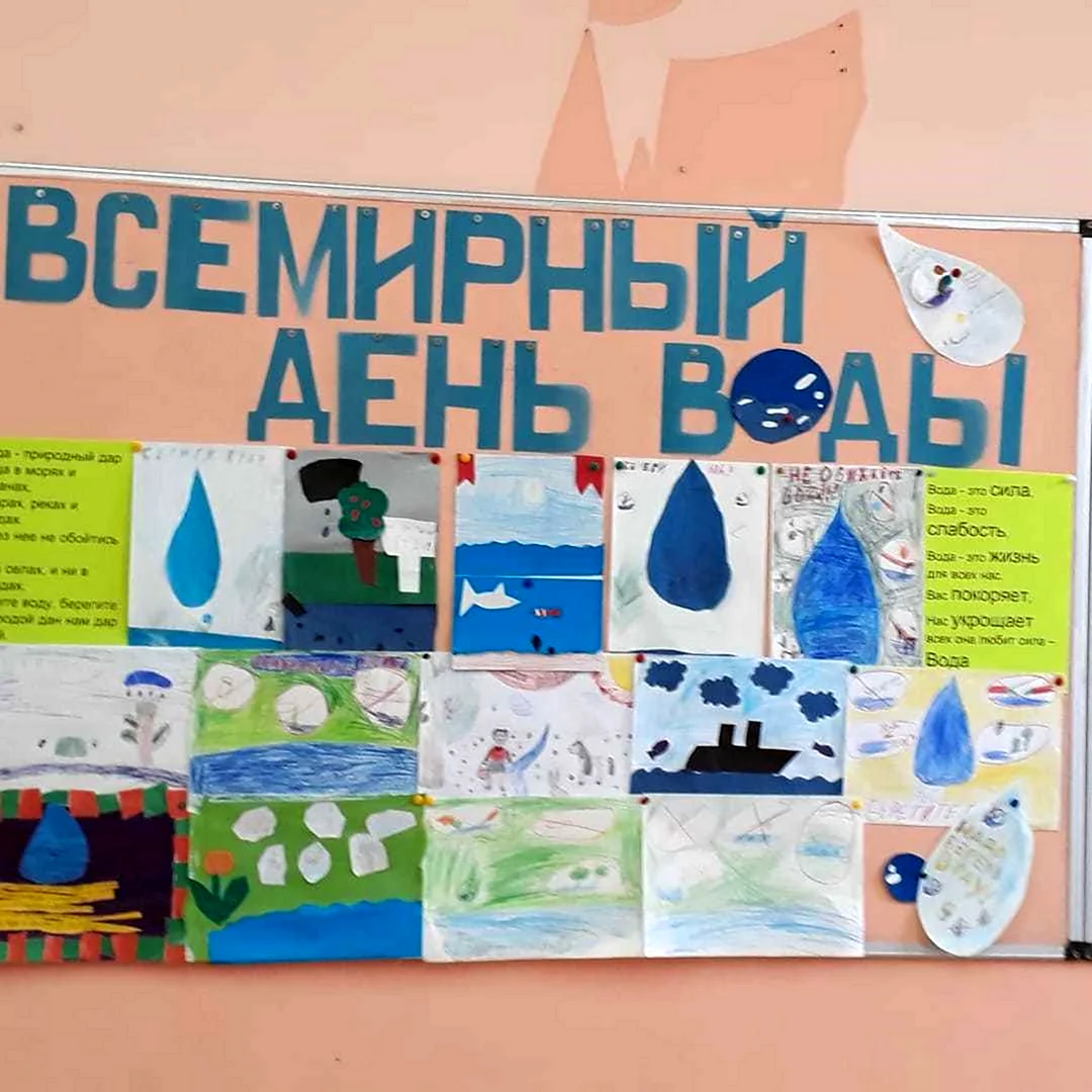 Всемирный день воды плакаты