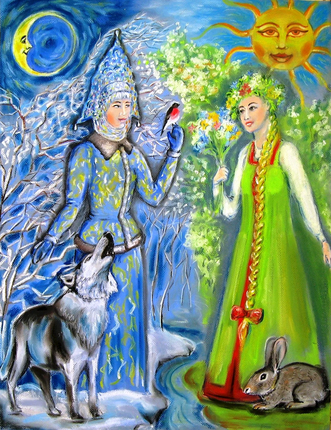 Встреча зимы и весны