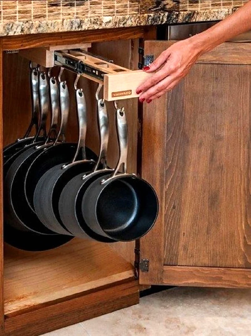 Выдвижная система для сковородок glideware