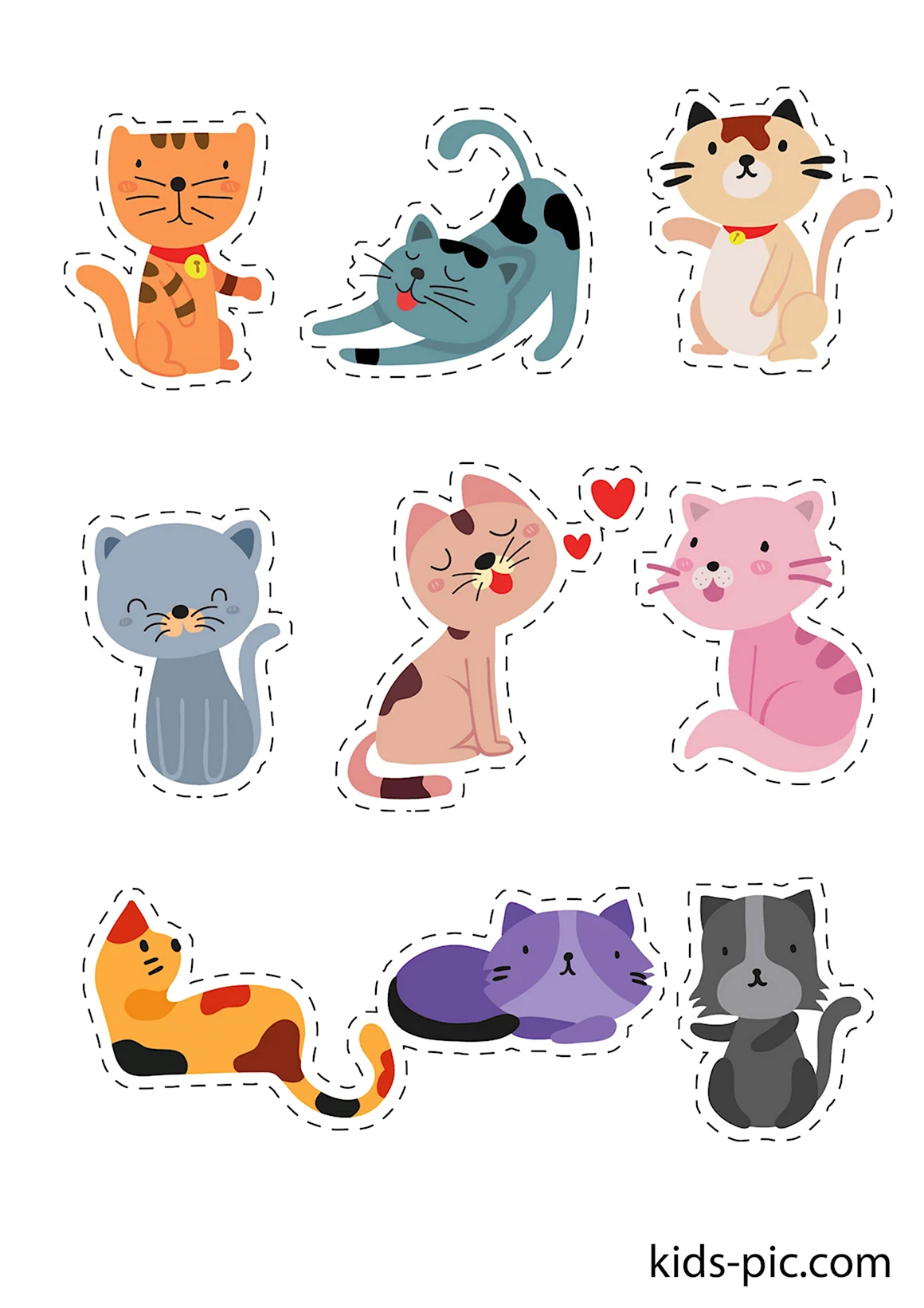 Вырезалки котики