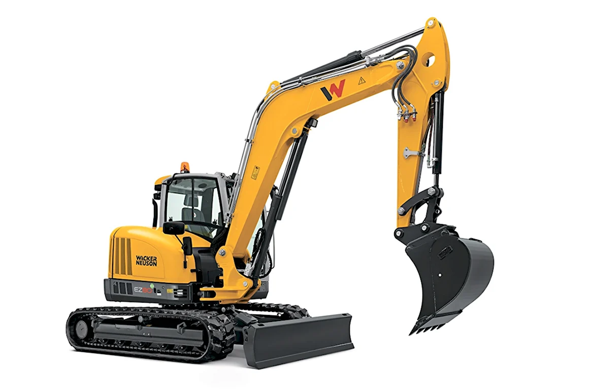 Wacker Neuson мини экскаватор ez80