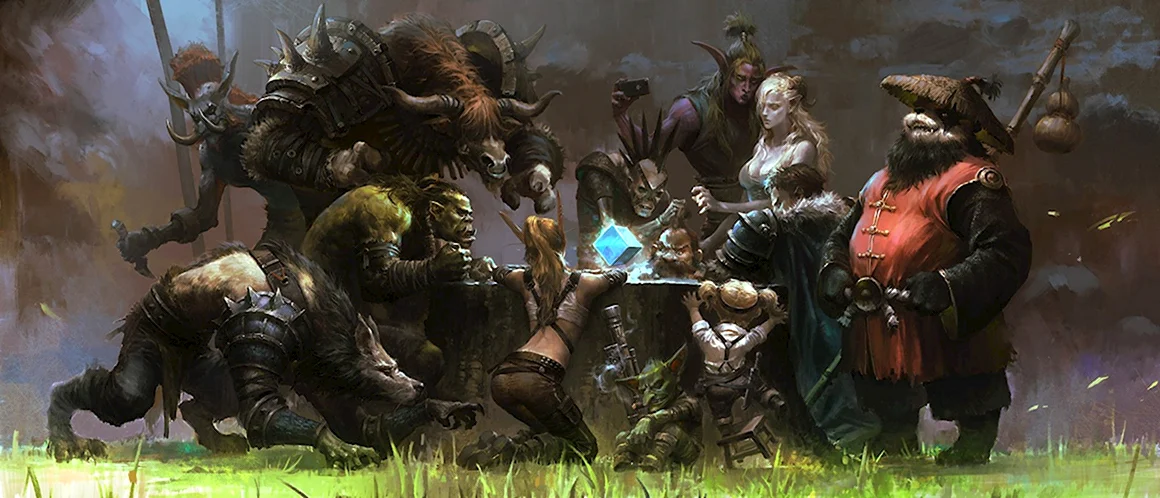 Warcraft орки и Гномы