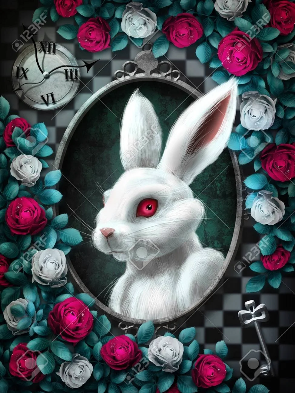 White Rabbit Alice in Wonderland