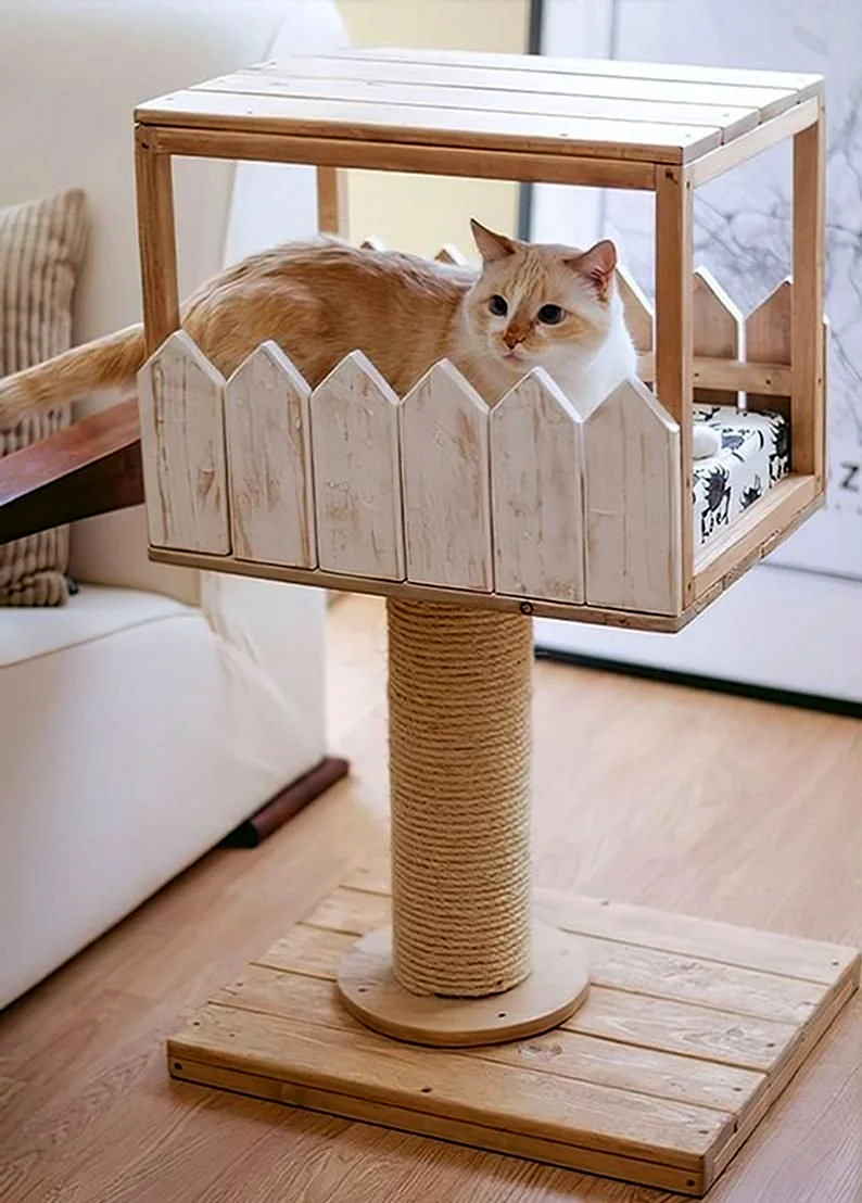 Wooden Cat мебель для кошек