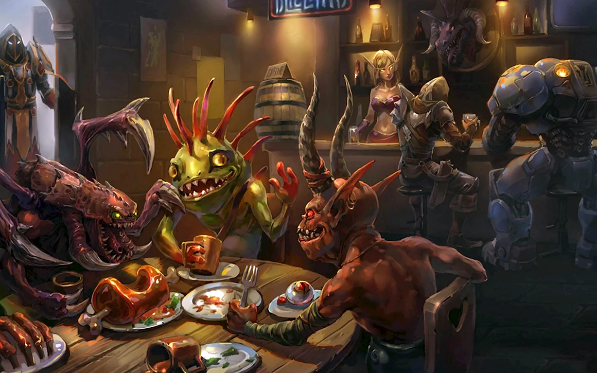 World of Warcraft таверна