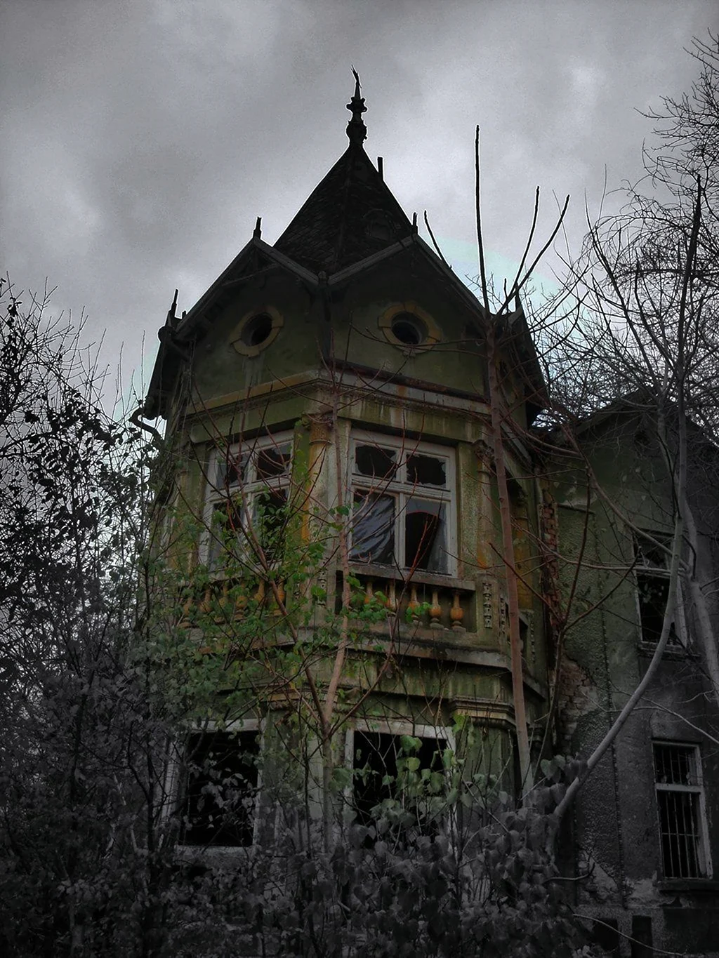 Заброшенный особняк Сочи Леселидзе
