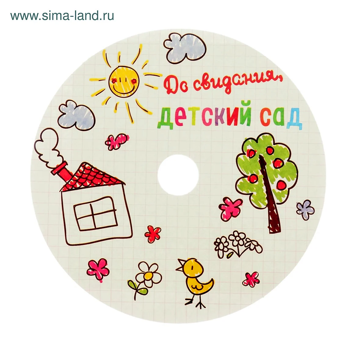 Задувка на диск выпускной в детском саду